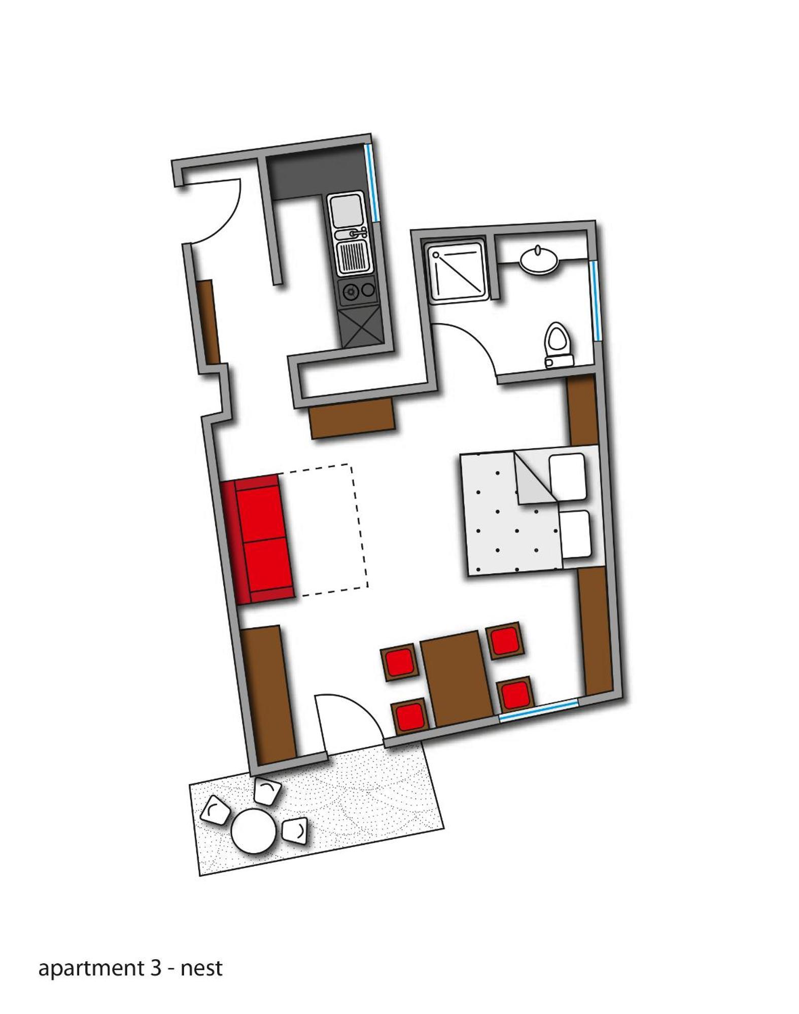 Paloria Apartments & Sport Algund Kamer foto